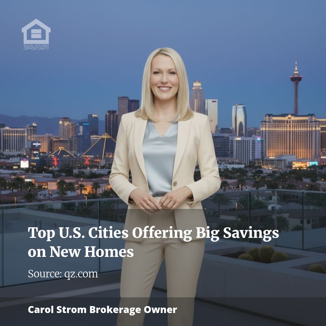 Top U.S. Cities Offering Big Savings on New Homes